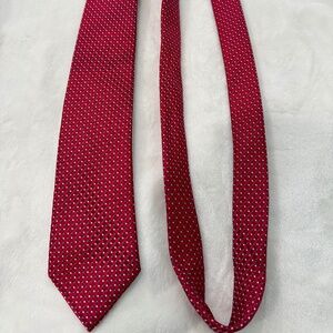 Red Izod Silk Tie
